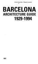 Tapa de Barcelona Architecture Guide 1929-1994