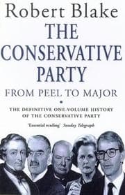 Tapa de The Conservative Party from Peel to Major