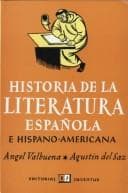 Tapa de Historia De LA Literatura Española E Hispanoamericana