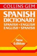 Tapa de Spanish dictionary