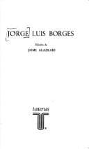 Tapa de Jorge Luis Borges