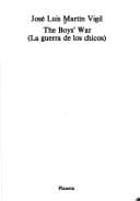 Tapa de LA Guerra De Los Chicos/the Boys' War