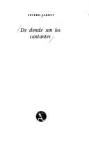 Tapa de De dónde son los cantantes