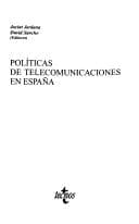 Tapa de Políticas de telecomunicaciones en España