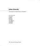Tapa de Urban diversity