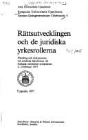 Tapa de Rättsutvecklingen och de juridiska yrkesrollerna