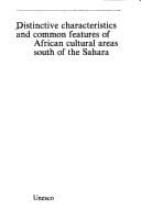 Tapa de Distinctive characteristics and common features of African cultural areas south of the Sahara