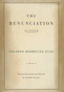 Tapa de The renunciation