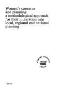 Tapa de Women's concerns and planning
