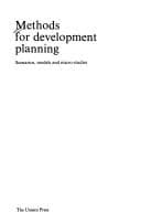 Tapa de Methods for development planning