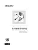 Tapa de Economic Survey of Latin America And the Caribbean 2004-2005 (Economic Survey of Latin America and the Caribbean)