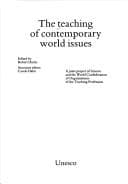 Tapa de Teaching of Contemporary World Issues/U1565