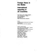 Tapa de Foreign news in the media