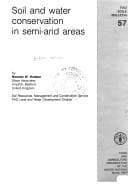Tapa de Soil and water conservation in semi-arid areas