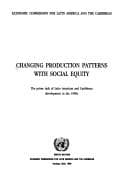 Tapa de Changing Production Patterns with Social Equity