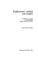 Tapa de Employment, outlook and insights