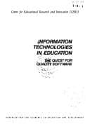 Tapa de Information technologies in education