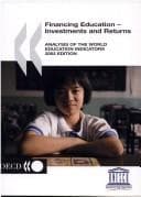 Tapa de Financing education : investments and returns : analysis of the world education indicators