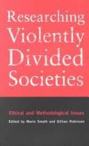 Tapa de Researching Violently Divided Societies
