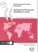 Tapa de Achieving financial stability in Asia