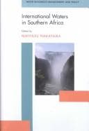 Tapa de International Waters in Southern Africa (Water Resources Management and Policy Series)