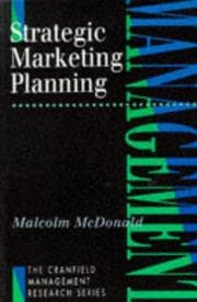 Tapa de Strategic marketing planning