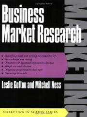 Tapa de Business Market Research (Marketing in Action)
