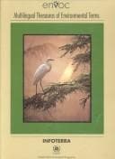 Tapa de INFOTERRA thesaurus of environmental terms