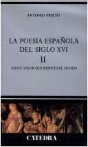 Tapa de La poesía española del siglo XVI