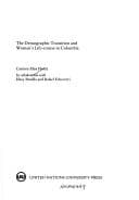 Tapa de Demographic Transition and Women's Life Course in Columbia