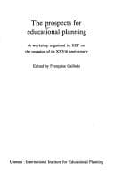 Tapa de The Prospects for Educational Planning