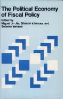 Tapa de The Political economy of fiscal policy