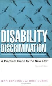 Tapa de Disability Discrimination