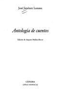 Tapa de Antología de cuentos
