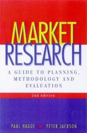 Tapa de Market research