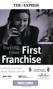 Tapa de Buying Your First Franchise ("Daily Express" Guides)