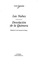 Tapa de Las nubes ; Desolación de la quimera