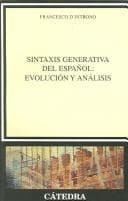 Tapa de Sintaxis Generativa Del Español / Generative Syntax of Spanish