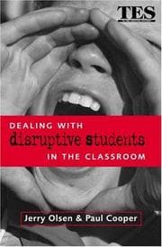 Tapa de Dealing with Disruptive Students in the Classroom