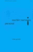 Tapa de Escribir narrativa personal (Paidos Manuales De Escritura)