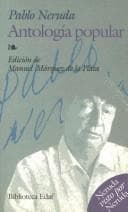 Tapa de Antologia Popular-neruda