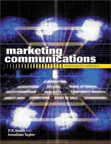 Tapa de Marketing communications