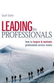 Tapa de Leading the Professionals