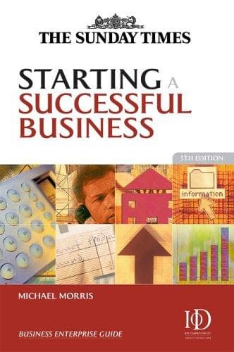 Tapa de Starting a successful business