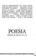 Tapa de Poesía