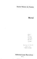 Tapa de Moral