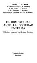Tapa de El Homosexual ante la sociedad enferma