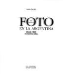 Tapa de La fotografía en la Argentina