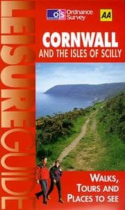 Tapa de Cornwall and the Isles of Scilly (Ordnance Survey/AA Leisure Guides)
