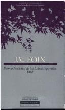 Tapa de J.V. Foix